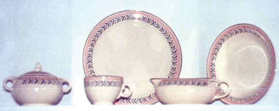 TST483 Dinner Plate by Taylor, Smith & Taylor (Ts&T)-1