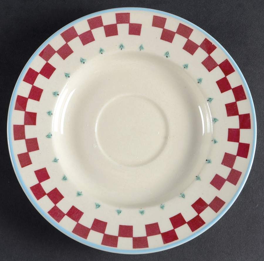 Folk Art Saucer by Tienshan-1