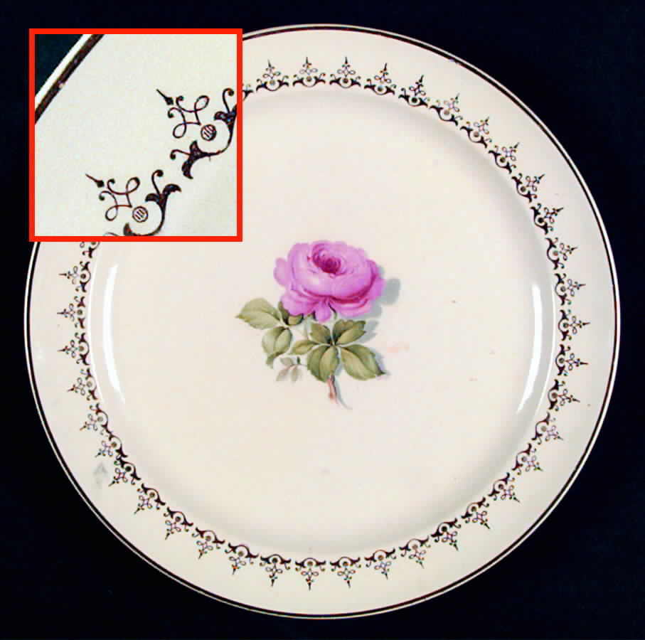 TST485 Salad Plate by Taylor, Smith & Taylor (Ts&T)-1