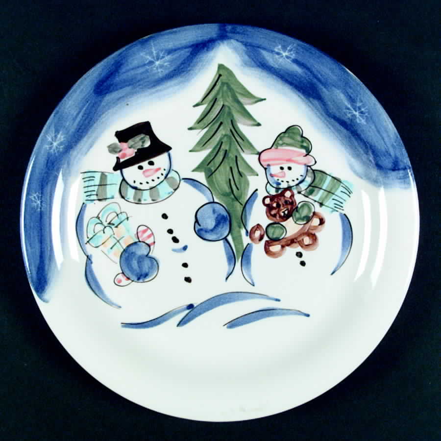 Winterland Christmas Dinner Plate by Tabletops Unlimited-1