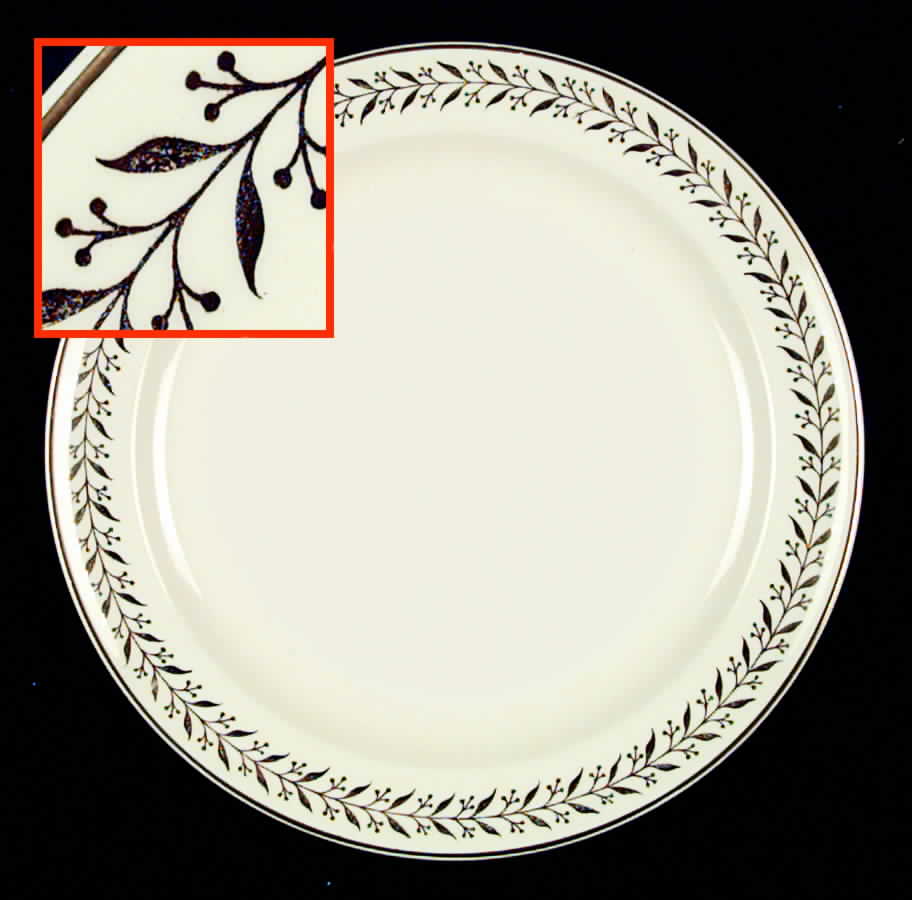 TST488 Dinner Plate by Taylor, Smith & Taylor (Ts&T)-1