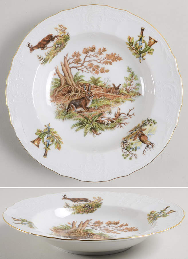 THU560 Large Rim Soup Bowl by Thun-1