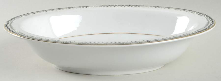 Empire 10" Oval Vegetable Bowl by Thun-1