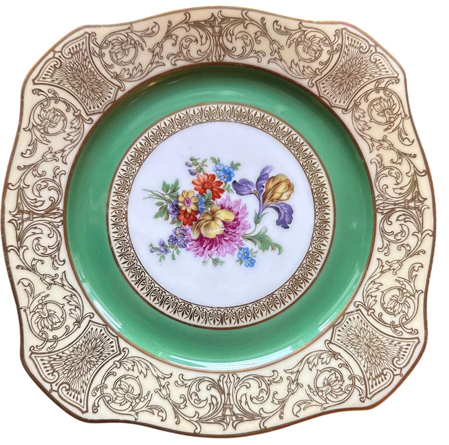 TIR268 Square Salad Plate by Tirschenreuth-1