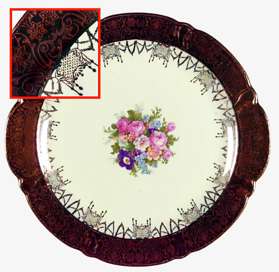 TST491 Handled Cake Plate by Taylor, Smith & Taylor (Ts&T)-1