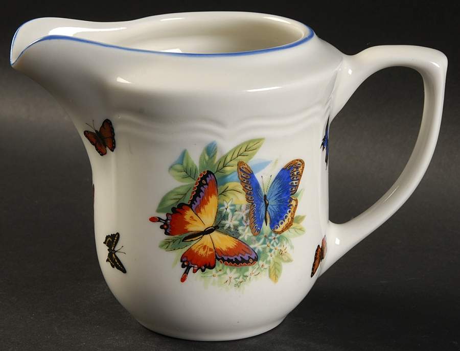 Butterflies Creamer by Tabletops Unlimited-1