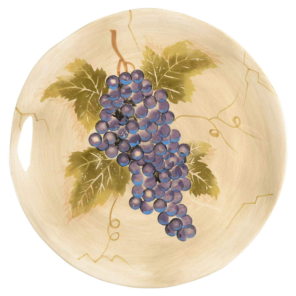 Cabernet (Semi Scallop, Rippled) Salad Plate by Tabletops Unlimited-1