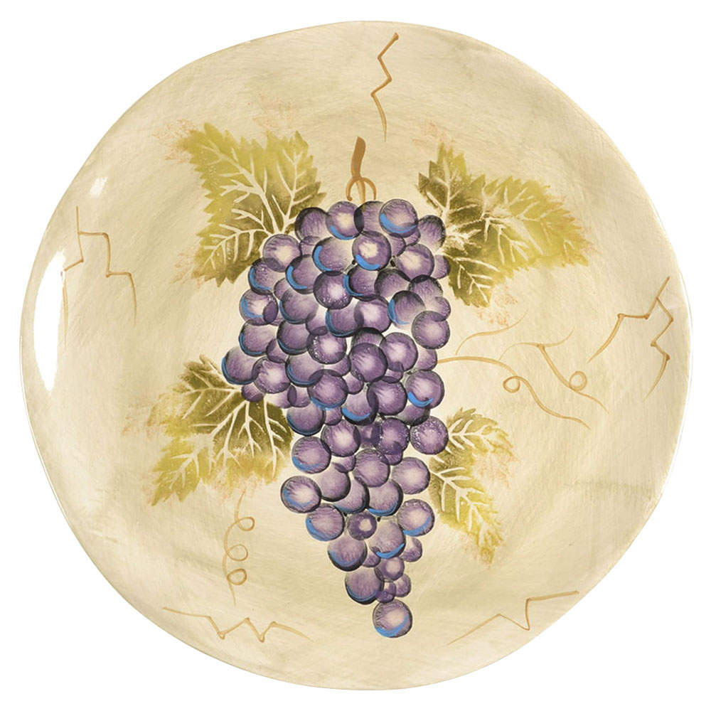 Cabernet (Semi Scallop, Rippled) Dinner Plate by Tabletops Unlimited-1