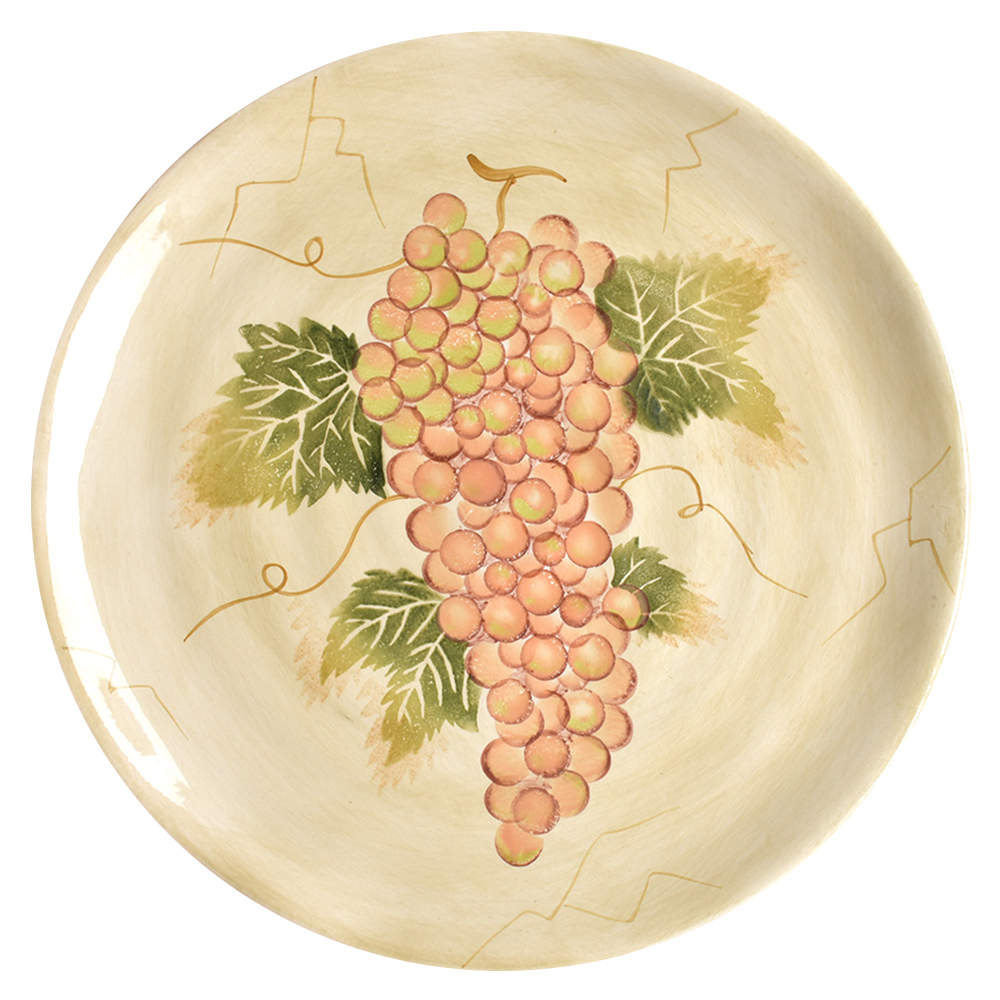 Cabernet (Semi Scallop, Rippled) Dinner Plate by Tabletops Unlimited-1