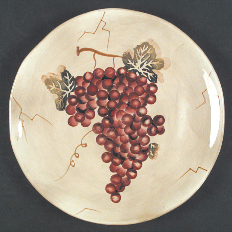 Cabernet (Semi Scallop, Rippled) Salad Plate by Tabletops Unlimited-1