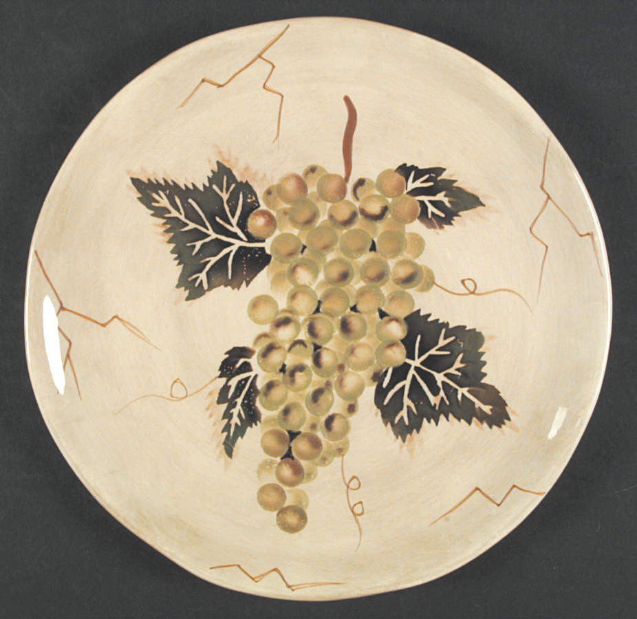 Cabernet (Semi Scallop, Rippled) Salad Plate by Tabletops Unlimited-1