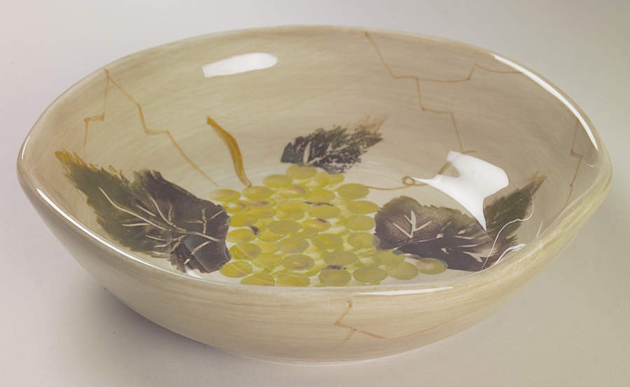 Cabernet (Semi Scallop, Rippled) 8" Soup/Pasta Bowl by Tabletops Unlimited-1