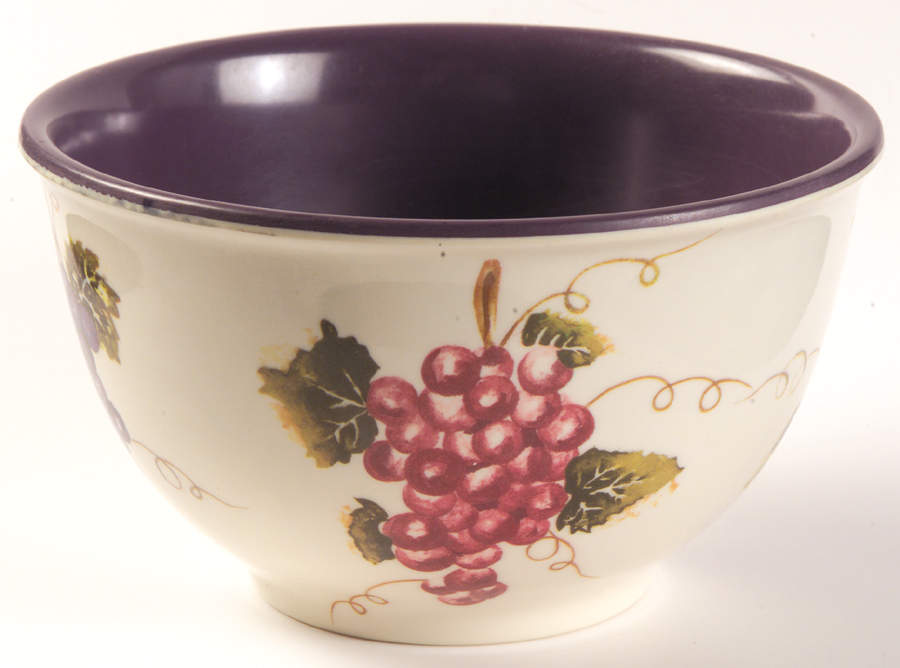 Cabernet (Semi Scallop, Rippled) Melamine Soup/Cereal Bowl by Tabletops Unlimited-1