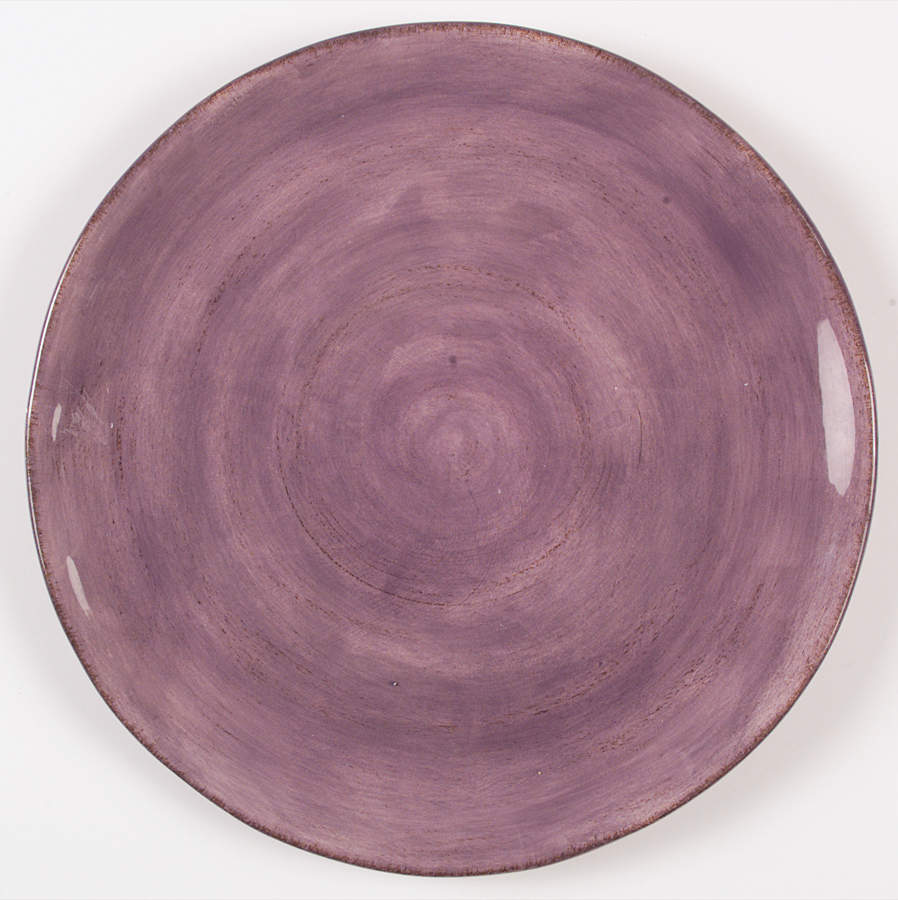 Cabernet (Semi Scallop, Rippled) Accent Dinner Plate by Tabletops Unlimited-1