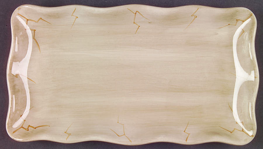 Cabernet (Semi Scallop, Rippled) Tray for Creamer & Sugar with Lid by Tabletops Unlimited-1