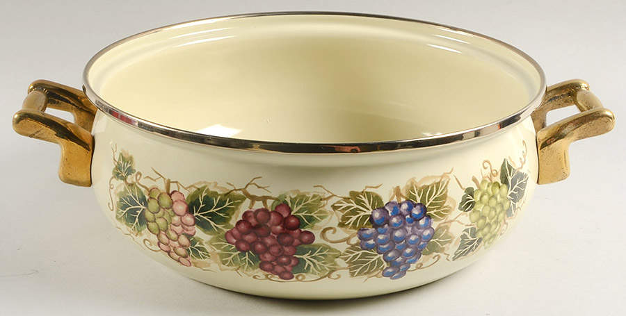 Cabernet (Semi Scallop, Rippled) 5 Qt Dutch Oven No Lid by Tabletops Unlimited-1