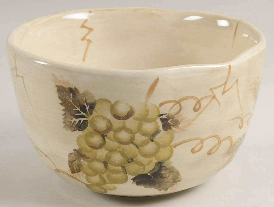 Cabernet (Semi Scallop, Rippled) Coupe Cereal Bowl by Tabletops Unlimited-1
