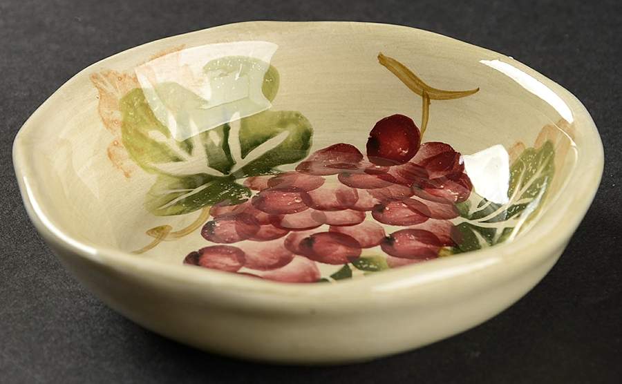 Cabernet (Semi Scallop, Rippled) Individual Dip Dish by Tabletops Unlimited-1