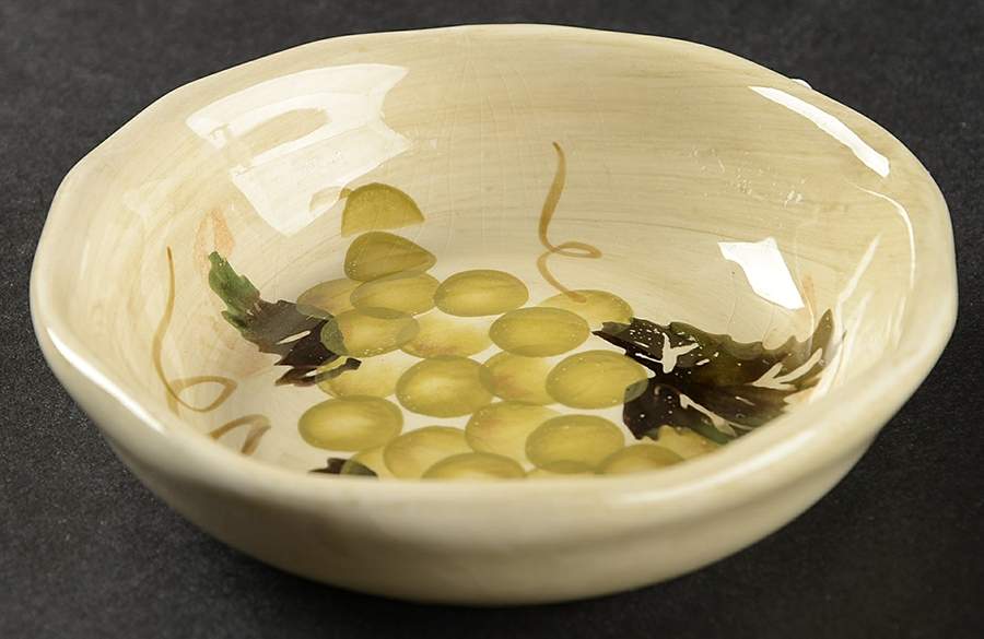 Cabernet (Semi Scallop, Rippled) Individual Dip Dish by Tabletops Unlimited-1