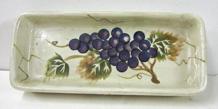 Cabernet (Semi Scallop, Rippled) 6" Rectangular Tray by Tabletops Unlimited-1