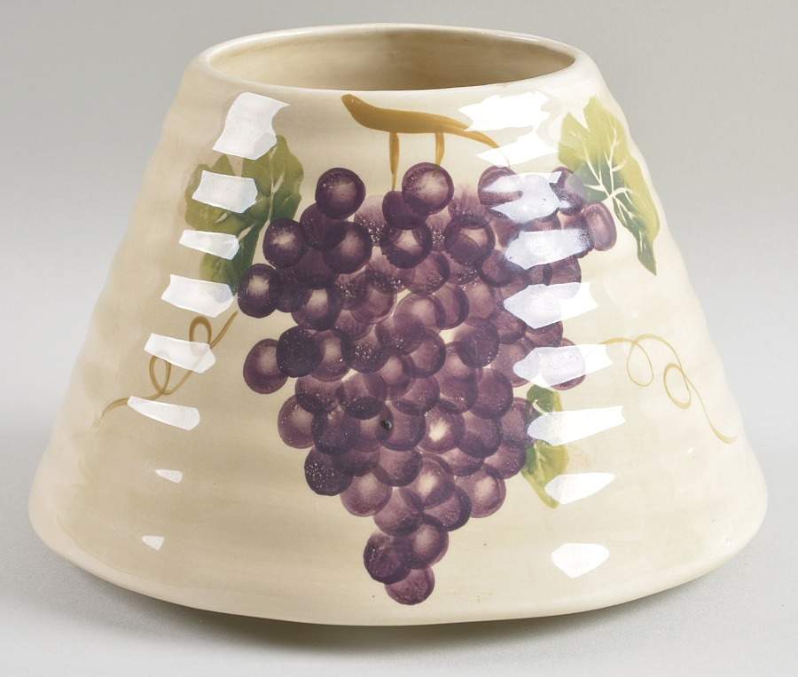 Cabernet (Semi Scallop, Rippled) Candle Shade by Tabletops Unlimited-1