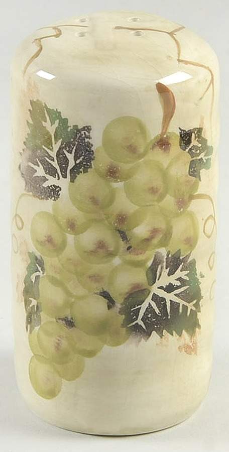 Cabernet (Semi Scallop, Rippled) Pepper Shaker by Tabletops Unlimited-1