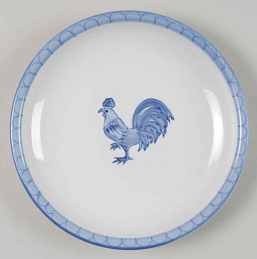 Morning Farm Salad Plate by Tienshan-1