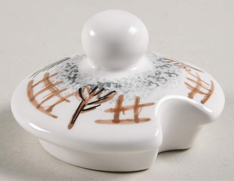 Winterside Lid for Sugar Bowl by Tienshan-1