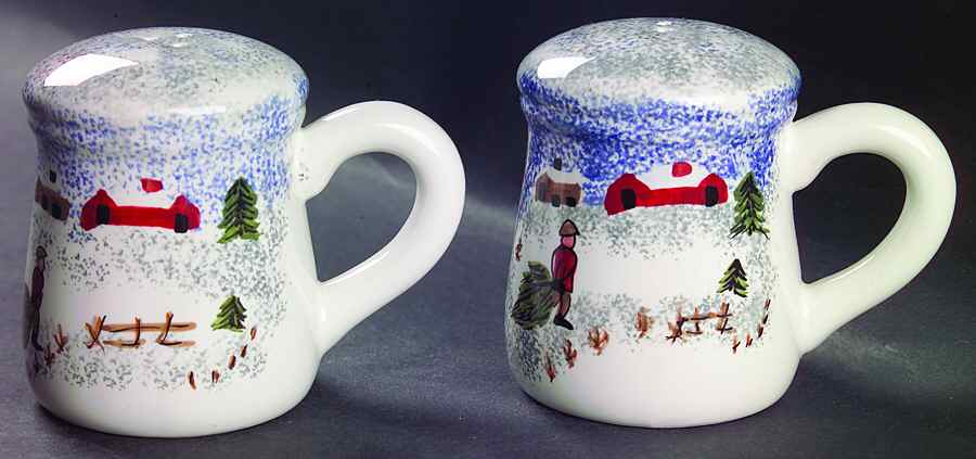 Winterside Salt & Pepper Set by Tienshan-1