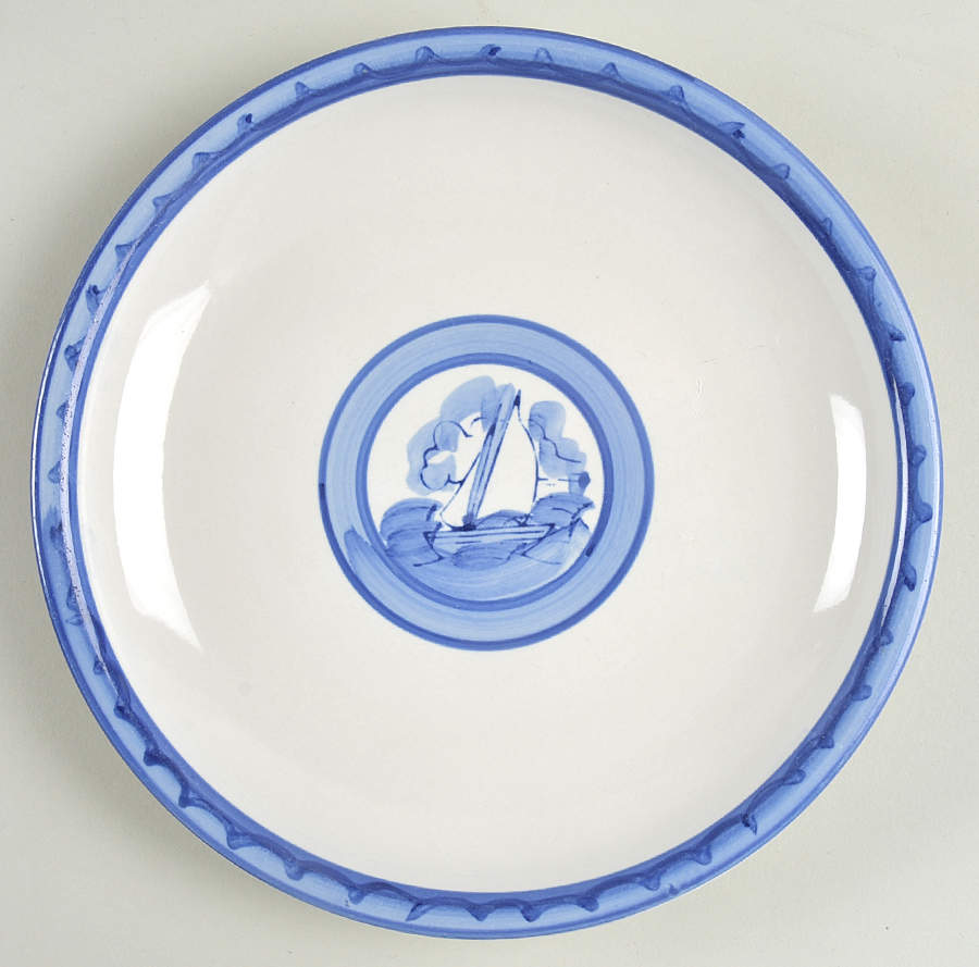 Sail Away Salad/Dessert Plate by Tienshan-1