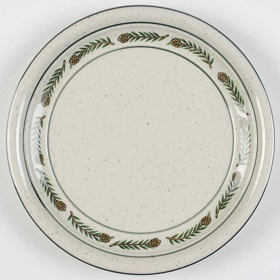 Northern Pines Dinner Plate by Tienshan-1