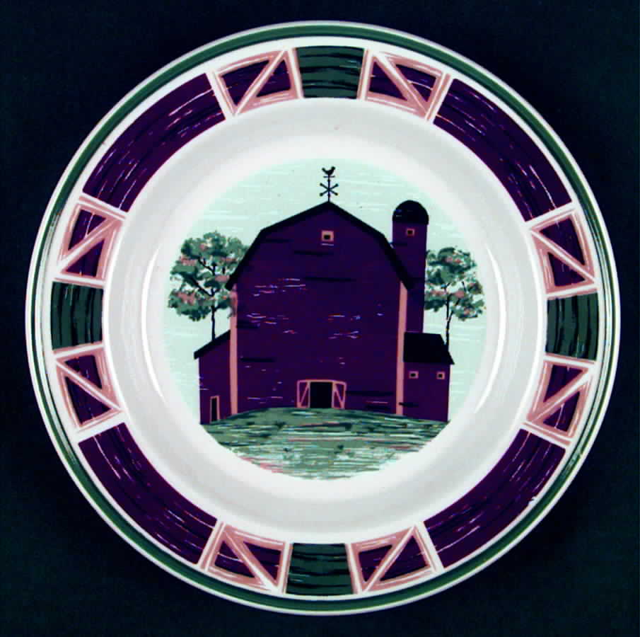 Prairie Salad/Dessert Plate by Tienshan-1