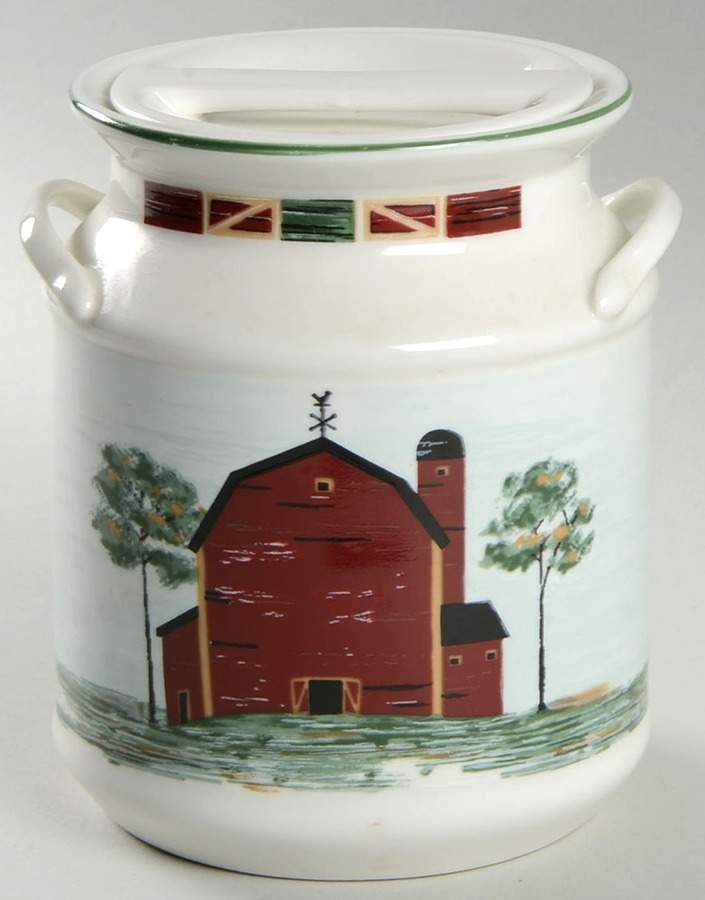 Prairie Small Canister & Lid by Tienshan-1