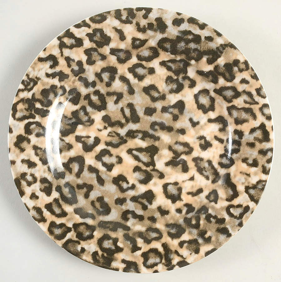 Leopard Salad/Dessert Plate by Tienshan-1