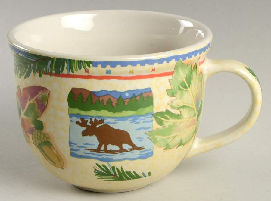 Harvest Lodge Jumbo Cup (Does Not Have Saucer) by Tienshan-1