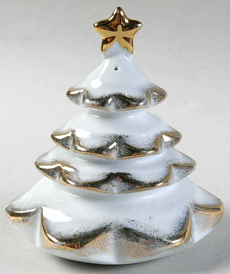 Golden Pines Figural Salt Shaker by Tienshan-1