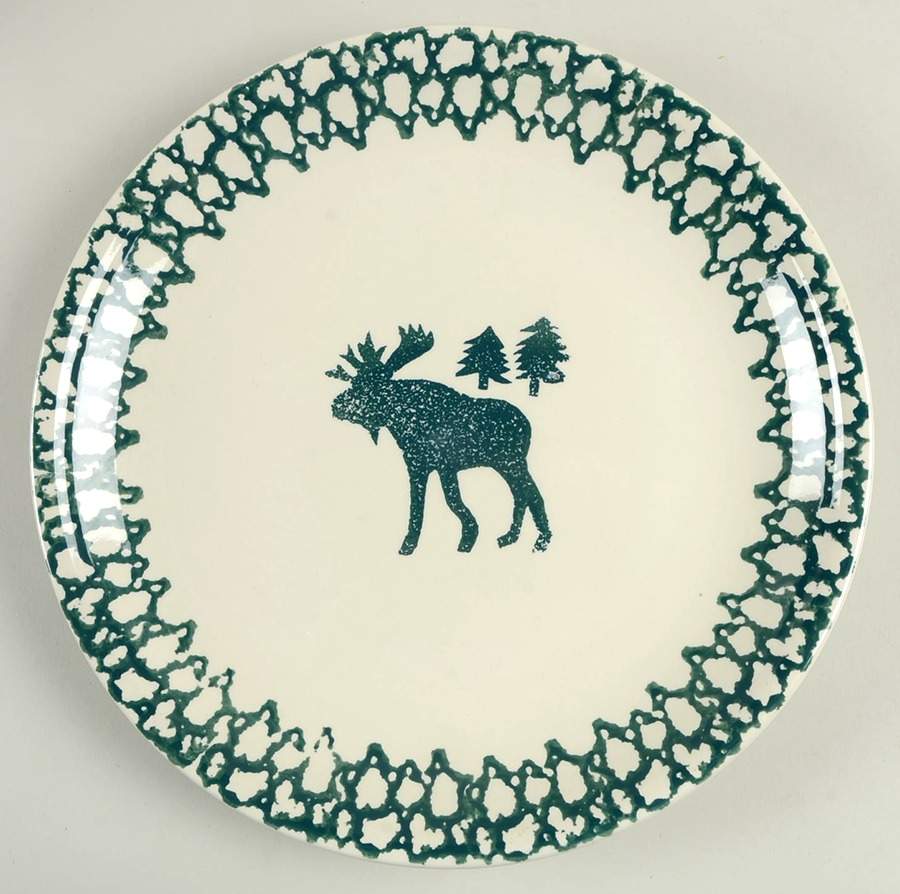 Moose Country 12" Chop Plate (Round Platter) by Tienshan-1