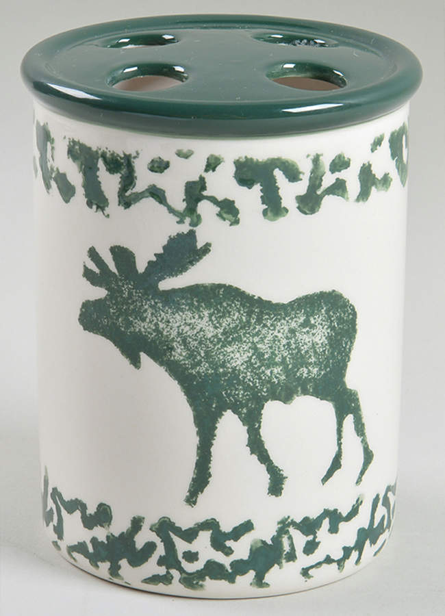 Moose Country Toothbrush Holder by Tienshan-1