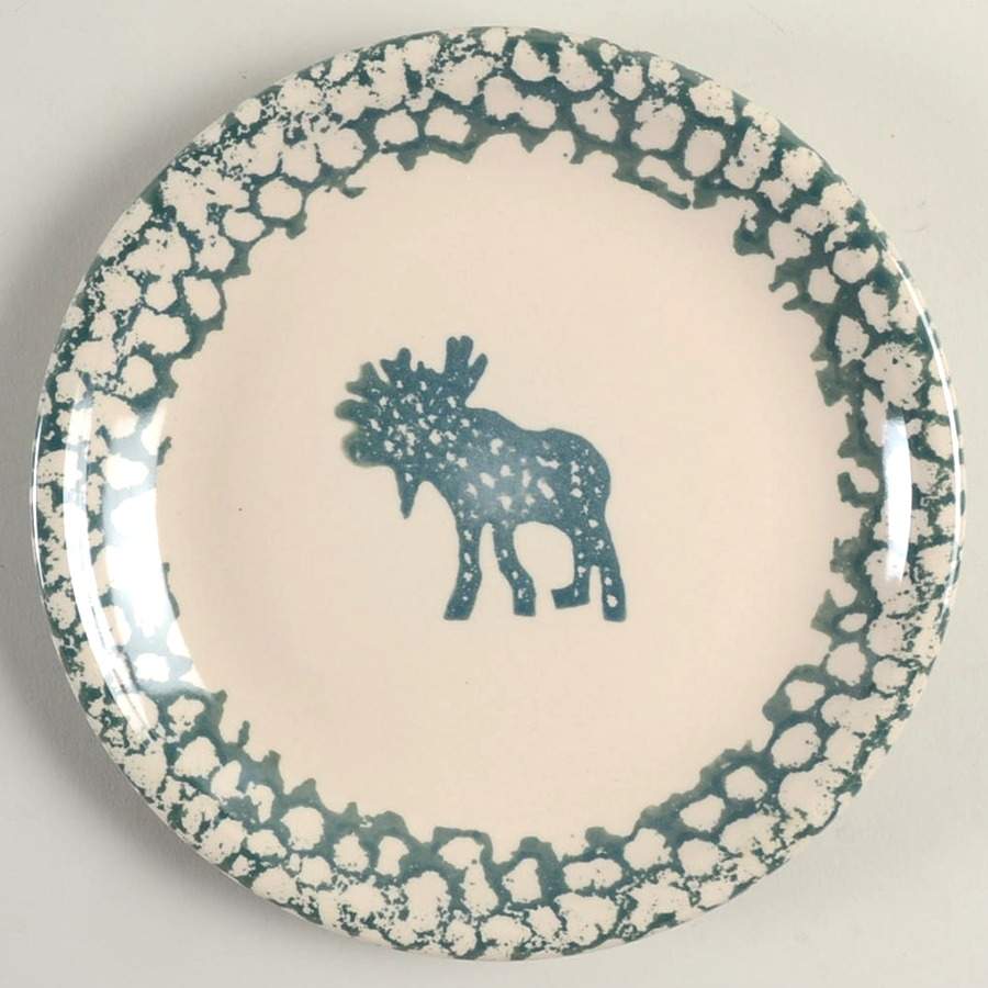 Moose Country Salad/Dessert Plate by Tienshan-1
