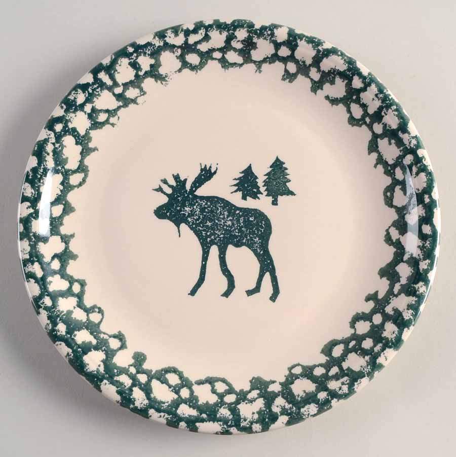 Moose Country Dinner Plate by Tienshan-1