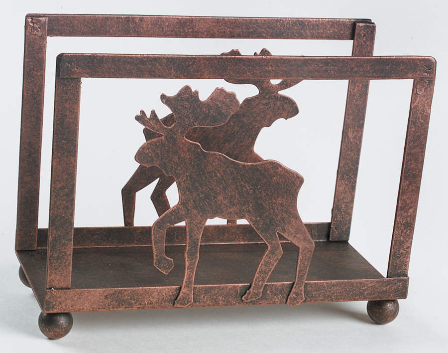 Moose Country Metal Napkin Holder by Tienshan-1
