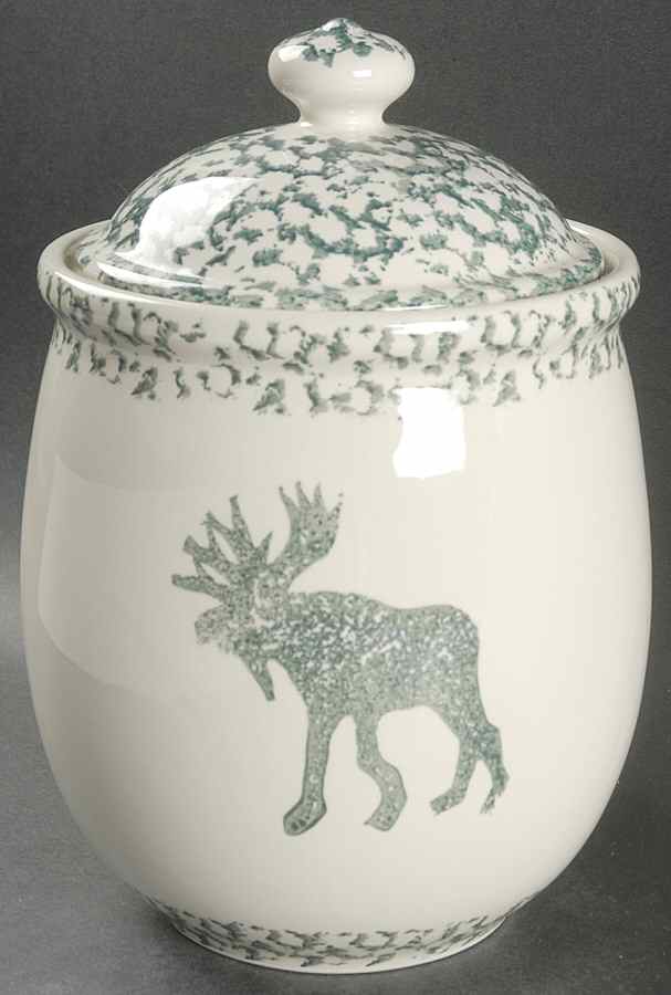 Moose Country Large Canister & Lid by Tienshan-1