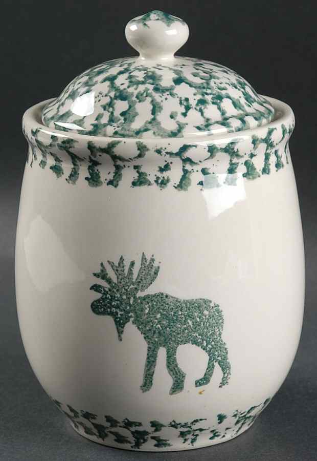 Moose Country Small Canister & Lid by Tienshan-1