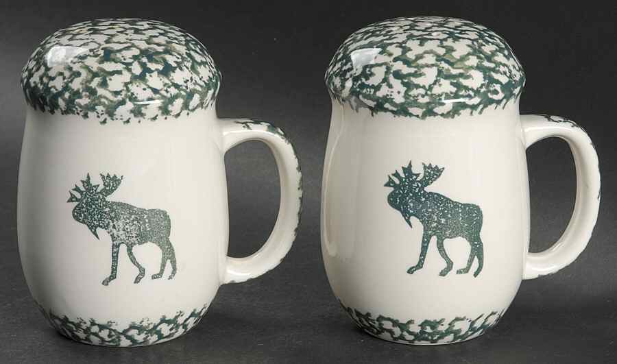 Moose Country Oversized Salt & Pepper Set by Tienshan-1
