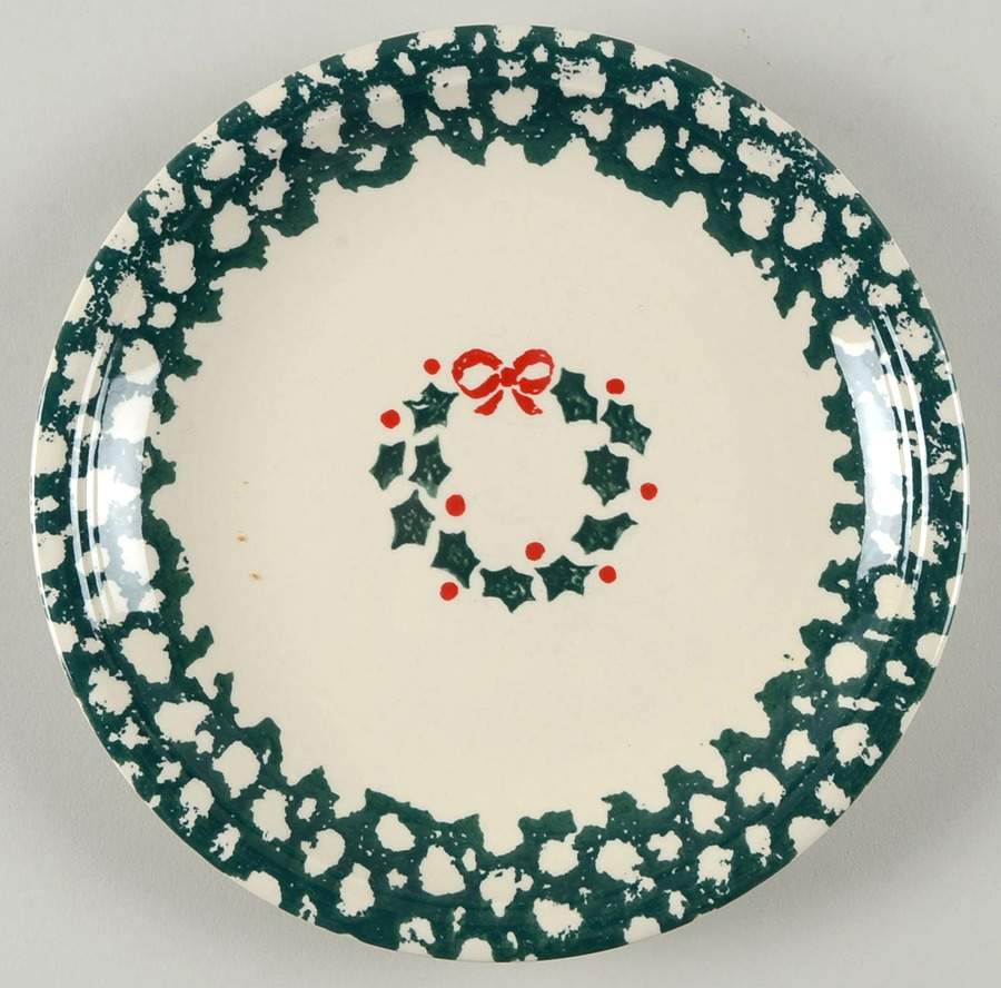 Holiday Pines Dessert/Pie Plate by Tienshan-1