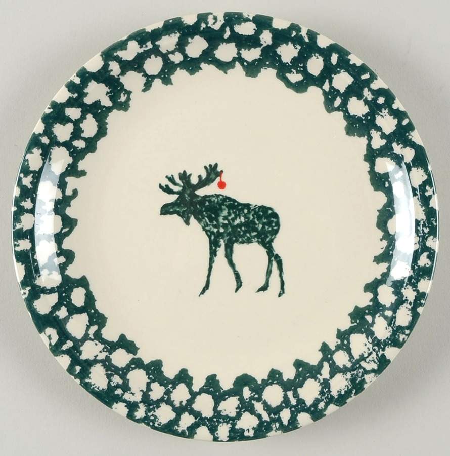 Holiday Pines Dessert/Pie Plate by Tienshan-1