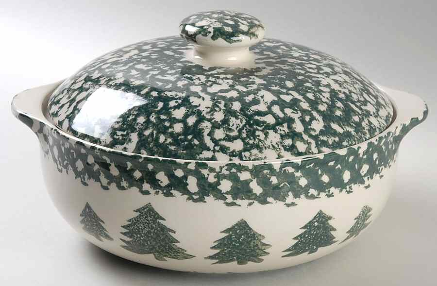 Sponge Hunter (Accessories) 2 Qt Round Covered Casserole by Tienshan-1