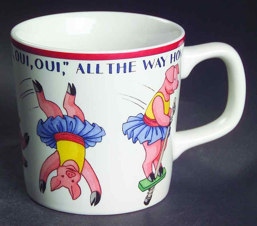 Five Little Pigs Child's Mug by Tiffany-1