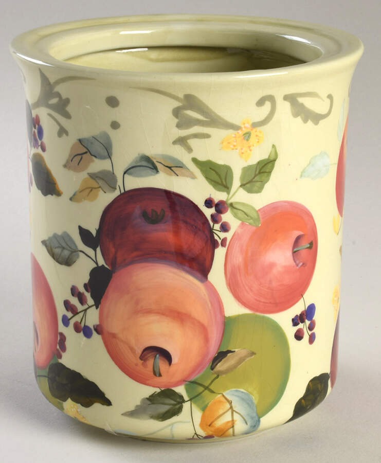Fruitful Tapestry Medium Canister No Lid by Tracy Porter-1