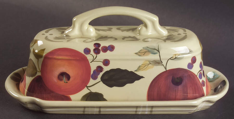 Fruitful Tapestry 1/4 Lb Covered Butter by Tracy Porter-1